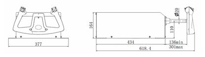 CLS-60/120 Force Feedback Yoke (Shipping Payment)